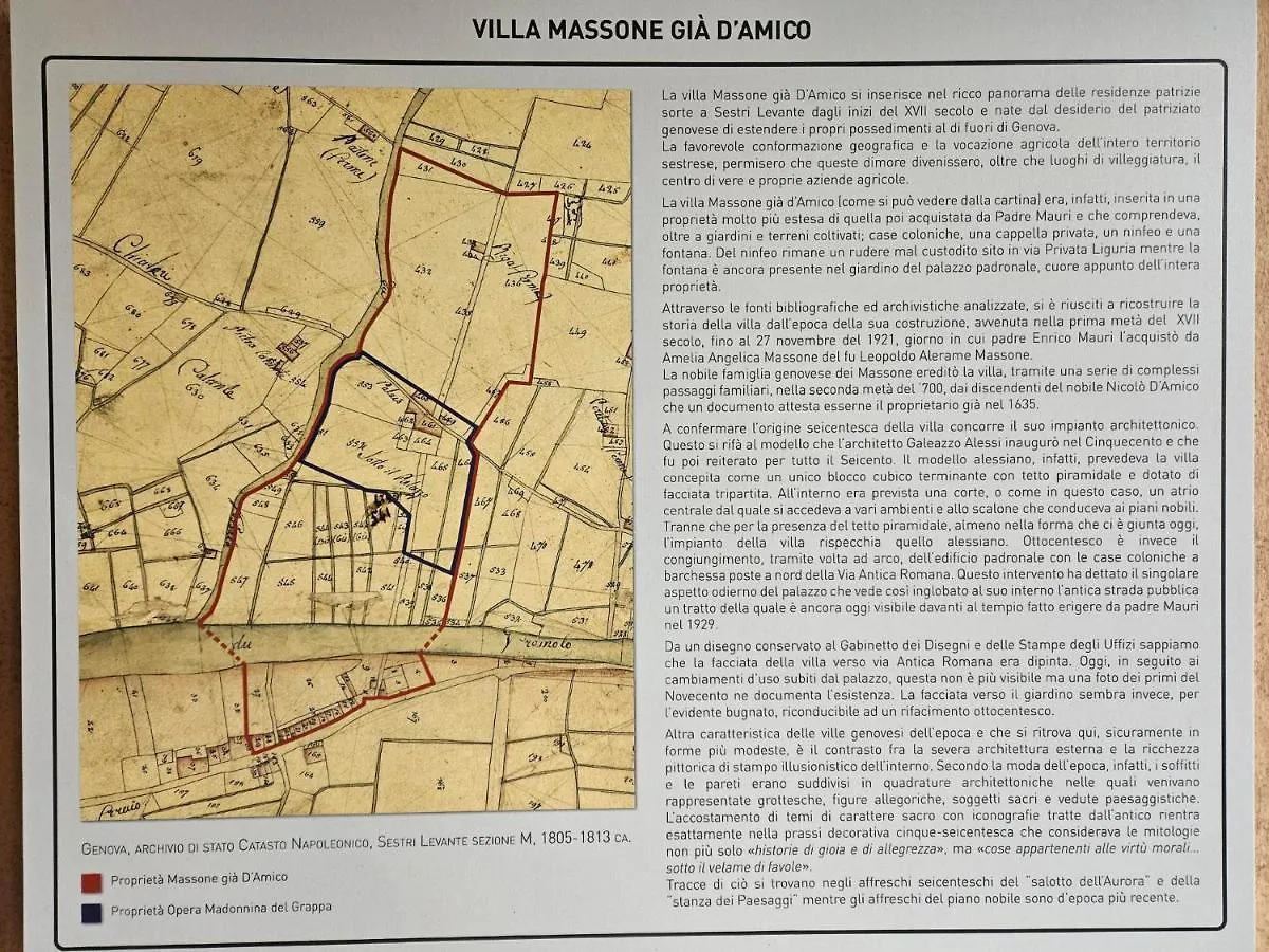 Отель Villa Glauer - D'Amico Сестри-Леванте